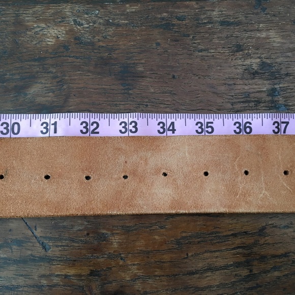 Vintage North & Judd hand tooled leather belt L - Picture 5 of 5